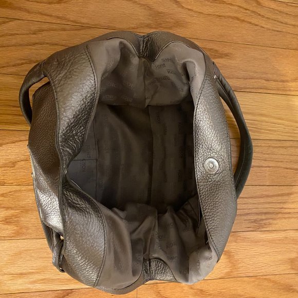 Michael Kors Large Metallic Hobo Shoulder Bag - Picture 5 of 9
